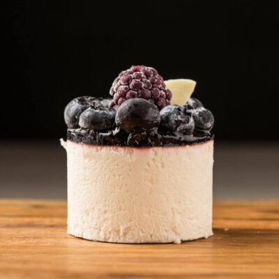 Cheesecake de Frutas Negras